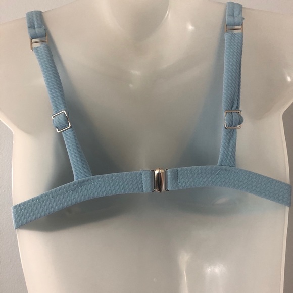 Zaful High-Cut Sky Blue Bikini - Picture 5 of 6